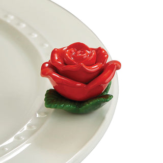 A276 Mini Red Rose - Retired