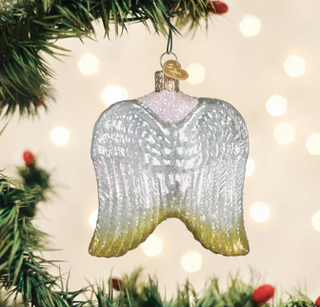 10253 Sterling Angel Wings Ornament - OWC