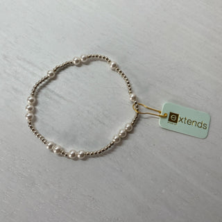 Extends - Hope Unwritten Silver Pearl 5mm Bracelet