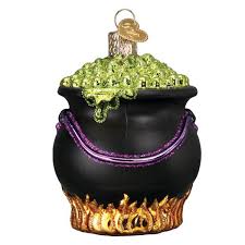 26087 Halloween Cauldron Orn
