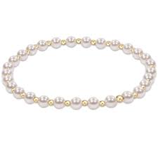 Enewton Grateful Pearl Sterling 4mm Bracelet