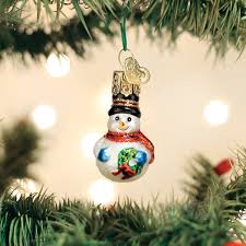 24058 Mini Happy Snowman Orn