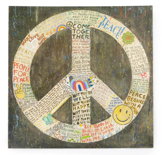 8x8 Choose Peace Art Poster