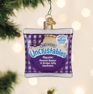 32796 PB & Grape Uncrustables Sandwich Ornament - OWC