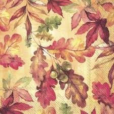 Bright Autumn Cocktail Napkin