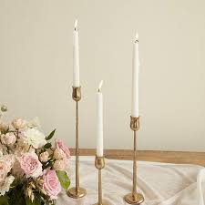 Auric Candlestick 2.5" x 7.5" Brass