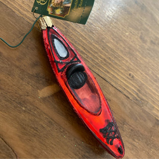 46112 Red Kayak Orn.