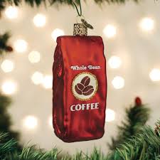32387 Bag Of Coffee Beans Orn.