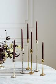 Auric Candlestick 2.5" x 11.5" Brass