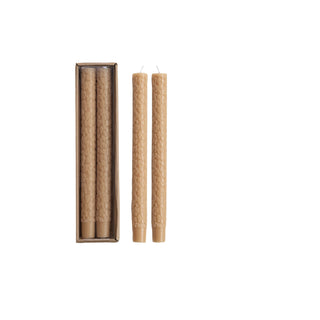 Unscented Animal Print Pattern Taper Candles in Box
