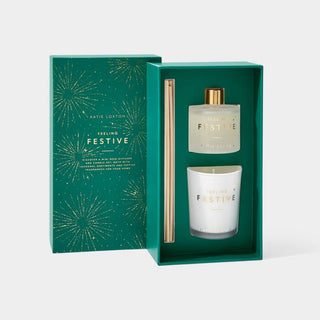 KL DOORBUSTER Christmas Mini Set 'Feeling Festive' Candle/Reed diffuser