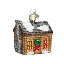 20015 Log Cabin Orn