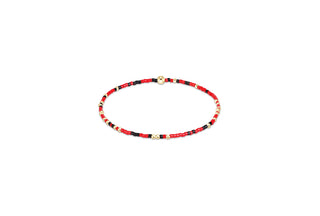 Gameday Hope Unwritten Bracelet - Red/Black