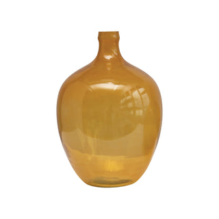 Mustard Glass Vase 15Ó df3515