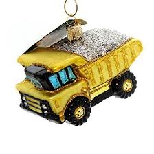 44085 Toy Dump Truck Orn