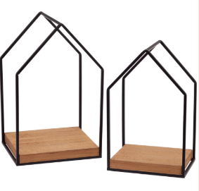 Metal & Wood house Shelf SM