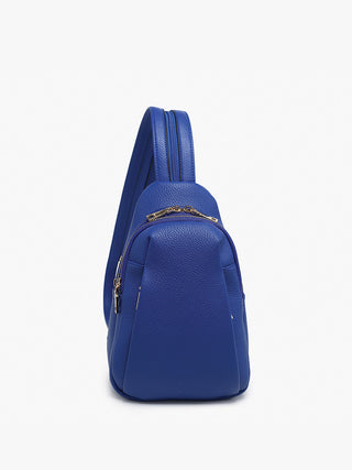 M2591-RBL Ari Detailed Sling Bag/Backpack - Royal Blue