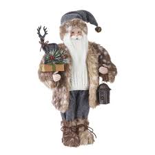 4116370 Santa w/ Fawn Fur Jacket 19Ó