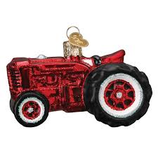 46099 Old Farm Tractor Ornament - OWC