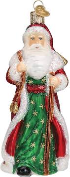 40307 Father Christmas with Bells Orn