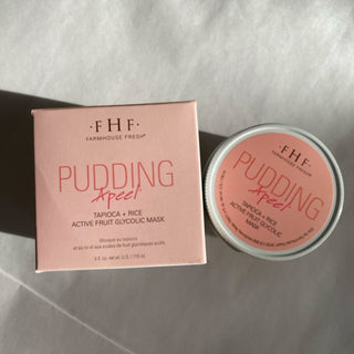 Pudding Apeel Tapioca + Rice Active Fruit Glycolic Mask 4oz