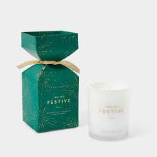 KL Christmas Candle - Emerald Green