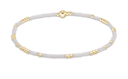 Hope Unwritten White Bracelet