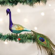 18002 Magnificent Peacock Clip Orn