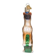 12304 - Boxer Ornament - OWC