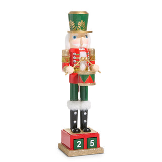 Christmas Countdown Nutcracker 15.75"