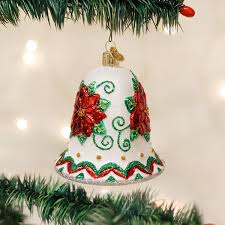 38041 Poinsettia Bell Orn