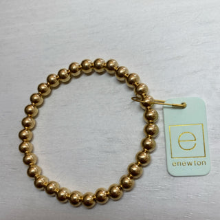 Gold Bead 6mm Bracelet