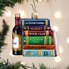 32653 Book Club Ornament - OWC