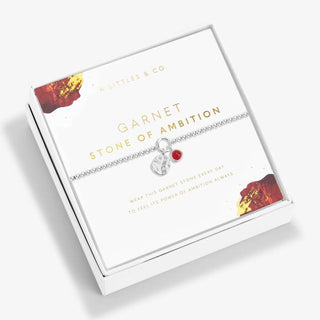 A Little Spirit Stones/Garnet Bracelet