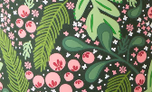Essentials Quilted Cosmetic Pouch - Jolly Sprig