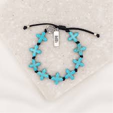 Grounded In Faith Bracelet Silver/Blue