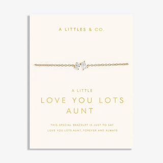 A Little "Love You Lots" Bracelet Gold