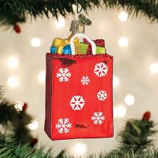 32396 Holiday Shopping Bag ORN