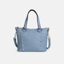 Evelyn Studded Tote Assortment Pack - (4 colors)