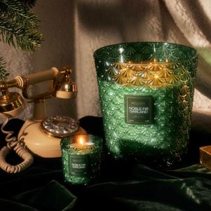 Noble Fir Garland 5 Wick Hearth