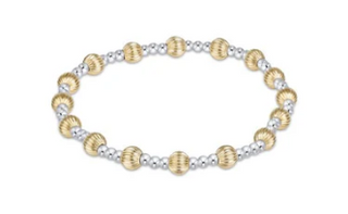 Dignity Sincerity Mixed Metal 5mm Bracelet