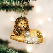 12086 Lion and Lamb Orn