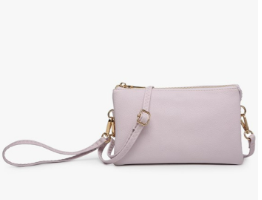 M013-CPK Riley Crossbody/Wristlet Cool Pink