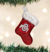 64808 Ohio State Stocking Orn.