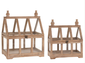 Wooden Terrarium Sm