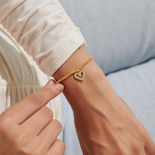 A Little "Happy Mothers Day" Bracelet Gold