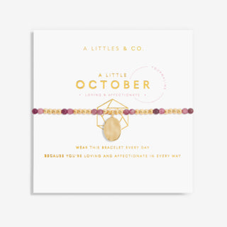 A Little "October" Bracelet