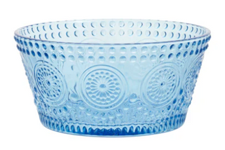 Sky Blue Codi Glass Bowl Small