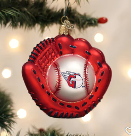 75727 Cleveland Guardians Baseball Mitt Ornament - OWC