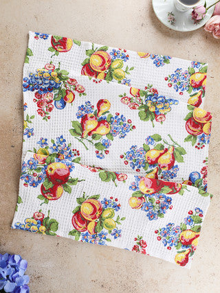 Fruit Basket Multi Tea Towel